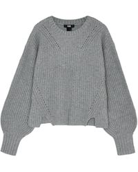 PAIGE - Palomi Ribbed Wool-blend Jumper - Lyst