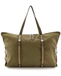 Paul Smith - Logo-Embroidered Nylon Holdall Bag - Lyst