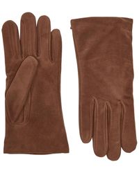Agnelle - Ines Cashmere-Lined Suede Gloves - Lyst