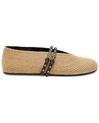 Alaïa - Ballerinas With Double Strap - Lyst