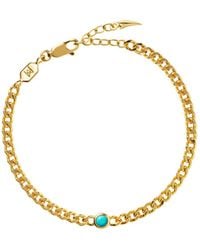 Missoma - December Birthstone 18kt Vermeil Bracelet - Lyst