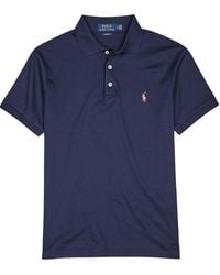 Polo Ralph Lauren - Slim Pima Cotton Polo Shirt, Shirt, Split Sides - Lyst