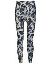 Stella McCartney - Adidas X 7/8 Printed Stretch-Jersey Leggings - Lyst