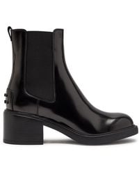 Tod's - Gomma 60 Patent Leather Ankle Boots - Lyst