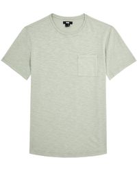 PAIGE - Kenneth Cotton T-Shirt - Lyst