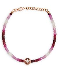 Roxanne First - The Smiley Sapphire Beaded Bracelet - Lyst