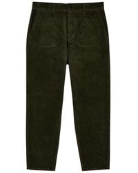 Les Deux - Kody Straight-Leg Corduroy Trousers - Lyst