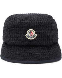 Moncler - Logo Reversible Wool-Blend Bucket Hat - Lyst