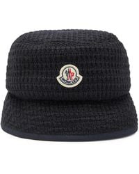 Moncler - Logo Reversible Wool-Blend Bucket Hat - Lyst