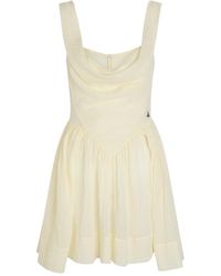 Vivienne Westwood - Sunday Sleeveless Cotton Mini Dress - Lyst