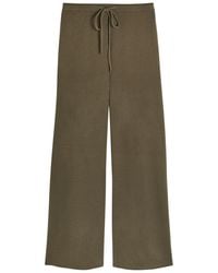 Extreme Cashmere - N°462 Slouch Cashmere-Blend Trousers - Lyst