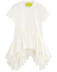 Marques'Almeida - Ruffled Cotton T-Shirt - Lyst