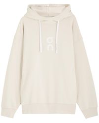 On Shoes - Club Logo Cott-Blend Hooded Sweatshirt - Lyst