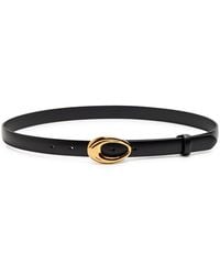 KHAITE - Olivia Leather Belt - Lyst