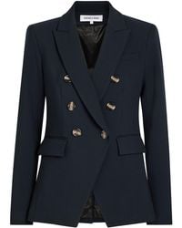 Veronica Beard - Miller Dickey Horn Crepe Blazer - Lyst