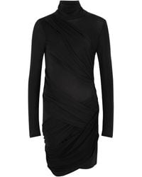 GAUGE81 - Kores Ruched Jersey Mini Dress - Lyst