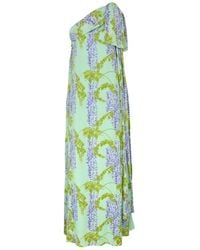 BERNADETTE - Gala Floral-Print One-Shoulder Maxi Dress - Lyst