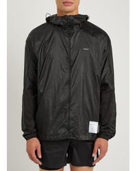 Satisfy Hooded Pertex Diamond Fuse Jacket in Gray for Men | Lyst