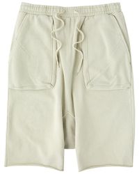 Entire studios - Drop Cotton Shorts - Lyst