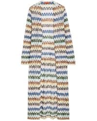 Missoni - Chevron Metallic-Knit Cardigan - Lyst