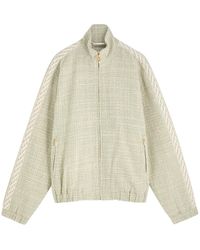 Drole de Monsieur - Tweed Track Jacket - Lyst