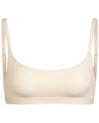 Skims - Stretch-Jersey Scoop Bralette - Lyst