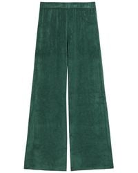 Suzie Kondi - Zephyra Wide-Leg Terry Trousers - Lyst