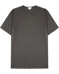 Sunspel - Cotton T-Shirt - Lyst