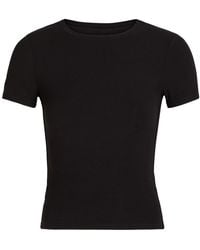 Tala - 365 Ribbed Stretch-Modal T-Shirt - Lyst