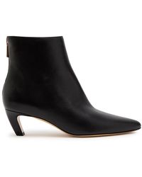 Gabriela Hearst - Clayton 50 Leather Ankle Boots - Lyst