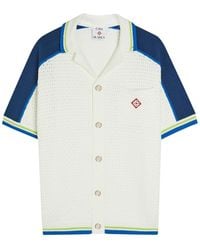 CASABLANCA - Crochet Shirt - Lyst