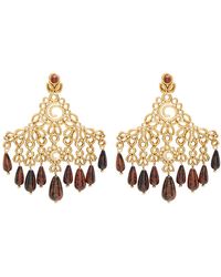 Zimmermann - Maisie Chandeliers 14Kt-Plated Drop Earrings - Lyst