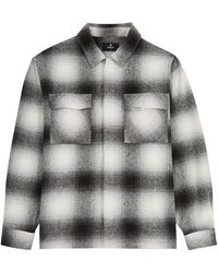 Represent - Spirits Of Summer Checked Flannel Shirt - Lyst