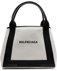 Balenciaga - Cabas Small Canvas Tote, Canvas Bag, - Lyst