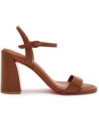 Christian Louboutin - Jane 85 Leather Sandals - Lyst