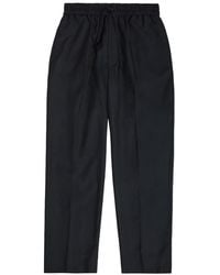 Officine Generale - Nilson Wool And Cashmere-Blend Trousers - Lyst