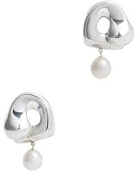 AGMES - X Simone Bodmer-turner Sandra Large Sterling Drop Earrings - Lyst