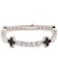 CERNUCCI - Motif Tennis Bracelet - Lyst
