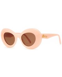 Loewe - Oversized Round-frame Sunglasses - Lyst