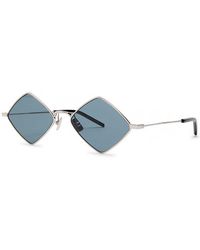 Saint Laurent - Lisa Hexagon-Frame Sunglasses - Lyst