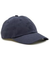 Mulberry - Logo-Embroidered Cotton Cap - Lyst