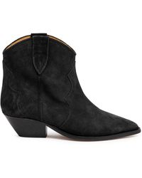 Isabel Marant - Dewina 50 Suede Ankle Boots - Lyst