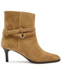 Isabel Marant - Meyli Suede Ankle Boots - Lyst