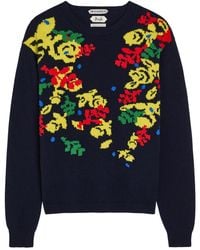 JW Anderson - Pringle Floral Wool Jumper - Lyst