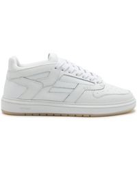 Represent - Reptor Panelled Leather Sneakers - Lyst