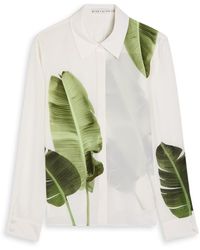 Alice + Olivia - Willa Silk Blouse - Lyst