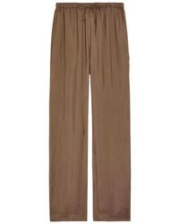 Rohe - Houndstooth Straight-Leg Trousers - Lyst