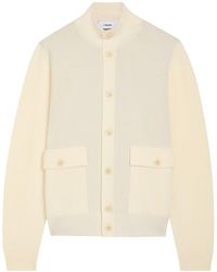 Lardini - Knit Wool-Blend Jacket - Lyst