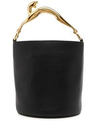 Lanvin - Cat Leather Bucket Bag - Lyst