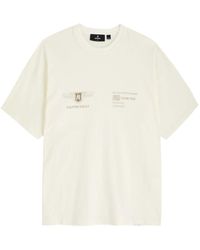 Represent - Team Rep Logo Cotton-Blend T-Shirt - Lyst